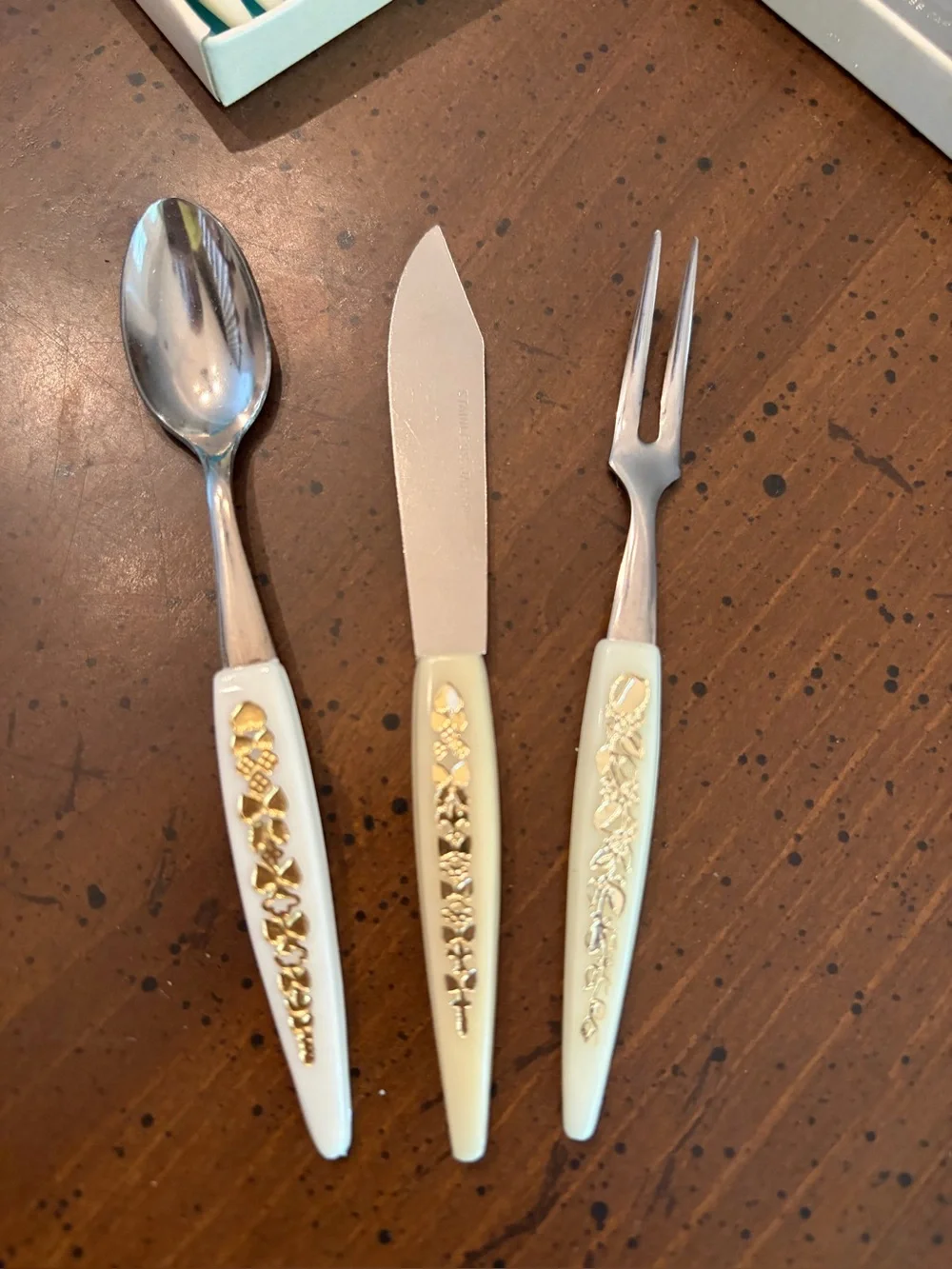 Vintage MCM Cocktail Party Set Lot of 3 Japan